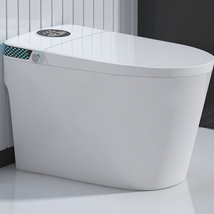 WC intelligent CUPC, nouvelle conception, lavage automatique, thérapie infrarouge, chasse d'eau automatique, toilette allongée intelligente - Product Image 1