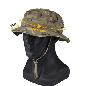 Sombrero de Pesca para Entrenamiento al Aire Libre, Estilo Camuflaje Selva, Táctico, de Ala Corta - Product Image 2