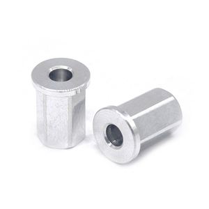 Pasadores de enganche hexagonales huecos personalizados de acero inoxidable con revestimiento de zinc y estaño, pasadores de bloqueo de cabeza redonda, pasadores en espiral para torno CNC - Product Image 4