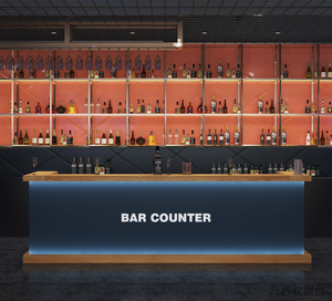 Nhà hàng quầy lễ tân quầy bar hình chữ nhật Hiện Đại Văn phòng Ngân hàng khách sạn thiết kế bàn tiếp tân - Product Image 2