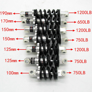 Amortiguador Plegable para <span class=keywords><strong>Bicicleta</strong></span> de 150 mm y 1200 LBS, Piezas de Ciclismo, Suspensión Trasera - Product Image 6