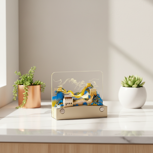 <span class=keywords><strong>Calendrier</strong></span> en papier 3D LED personnalisable 2026 2027 pour la promotion de la marque - Product Image 2