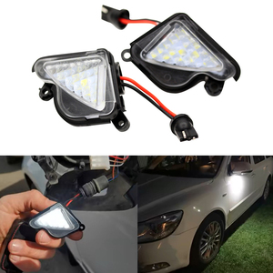 LED sotto specchietto laterale lampade luci di benvenuto Auto illuminazione per Skoda superba 2/3 <span class=keywords><strong>Octavia</strong></span> 2/3 lampada pozzanghera <span class=keywords><strong>accessori</strong></span> Auto - Product Image 4