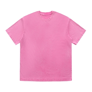 print oversized high quality acid washed t-shirt blank Manufacturer vintage <b>tshirt</b> street wear cotton t shirt - Product Image 3
