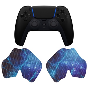 PlayVital Blue Nebula - Almohadillas de Goma Suave con Textura Profesional Antideslizantes y Absorbentes del Sudor para el Control de PS5 - Product Image 3