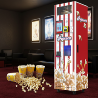 Nouvelle Machine à Popcorn Électrique Automatique à Air Chaud Style Boulangerie pour Cinéma Maison, Chauffage Rapide, Bouilloire Antiadhésive, Fonctionnement à Touche Unique