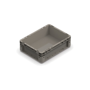 NEXIT Heavy Duty Nestable Foldable <b>Plastic</b> <b>Crates</b> 400x300x120 Foldable Container with Mesh Style Made Durable PP PE Material - Product Image 1