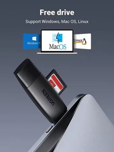 Pembaca Kartu <span class=keywords><strong>SD</strong></span> UGREEN USB 3.0 USB C Pembaca Kartu Memori Adaptor Kartu OTG untuk <span class=keywords><strong>SD</strong></span> <span class=keywords><strong>Micro</strong></span> <span class=keywords><strong>SD</strong></span> SDHC SDXC MMC - Product Image 4