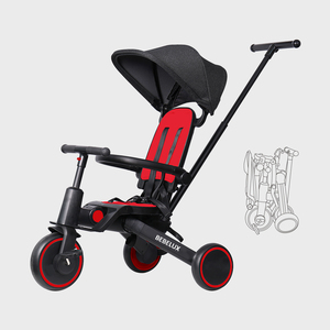 Triciclo Ajustable de Plástico <span class=keywords><strong>BEBELUX</strong></span>, el Más Vendido del 2025, para Niños Pequeños (1-6 Años), Certificado para Niños - Product Image 2