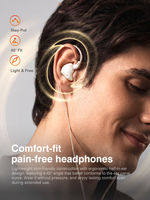 Casque de streaming V21pro, écouteurs filaires de type C avec micro externe pour l'enregistrement, le chant et la diffusion en direct
