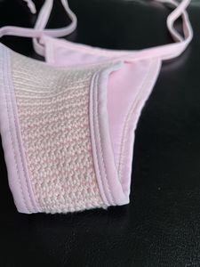 Costume da bagno <span class=keywords><strong>Sexy</strong></span> da donna in costume da bagno da bagno di San Valentino con 2024 Patrick <span class=keywords><strong>Star</strong></span> all'uncinetto in colore rosa - Product Image 4