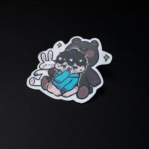 Pegatinas Decorativas Personalizadas de Anime Kawaii para Computadora Portátil, Fabricante de Hojas de Pegatinas Coreanas de Dibujos Animados Resistentes al Agua - Product Image 5