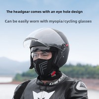 Masque de cyclisme professionnel en soie glacée, protection solaire, cagoule respirante, écran facial pour moto et sports de plein air pour hommes