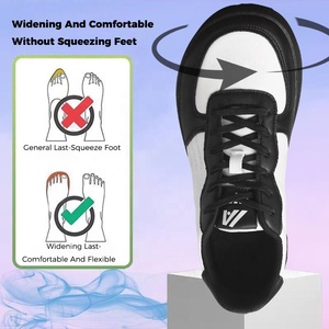Zapatos Minimalistas para Hombre, Tallas Grandes 39-48, Cómodos, Estilo Descalzo, con Logotipo Personalizado, Zapatillas Clásicas Antideslizantes con Puntera Ancha - Product Image 2