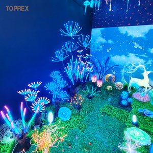 Décoration de jardin magique sur le thème d'Avatar, éléments paysagers bioluminescents pour un parc forestier immersif et un festival nocturne interactif - Product Image 1