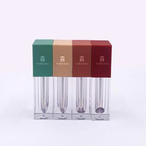 Tubo de bálsamo labial de plástico vacío personalizado con tapa de rosca cuadrada, envase para cuidado personal para corrector y lápiz labial, marca privada - Product Image 4