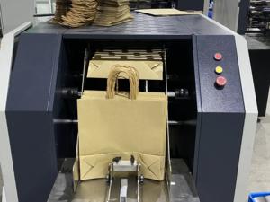 ROKIN Vollautomatische Quadratboden-Papiertütenmaschine mit Kraftpapier-Softloop-Griff - Product Image 4