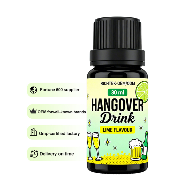 Private Label Supplements Hangover Recovery Drink Oral Liquid Drink Oem Odm Anti Hangover Supplement Hangover Drink