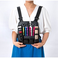 Tablier professionnel mode sac à outils de coiffure avec pochette à outils le sac de barbier de coupe de cheveux de salon fonctionnel