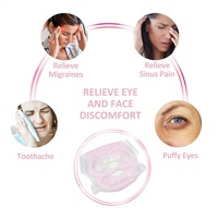 Masque rafraîchissant réutilisable pour les yeux soin du visage masque facial gel pack de glace chaude et froide réutilisable masque de glace chaude et froide pack de glace gel