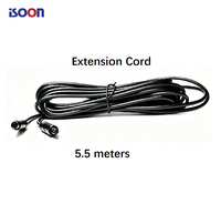 Câble d'extension Tronic à 4 broches de 5,5 mètres pour caméra de tableau de bord DVR MDVR