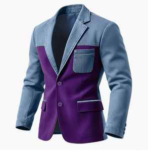 Nouvelle veste de costume décontractée pour <span class=keywords><strong>homme</strong></span> 2026, grande taille, tendance - Product Image 3