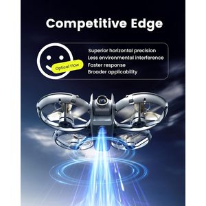 Dron Wheat Run con cámara 1080p, protección completa de hélices para niños y adultos, principiantes, uso en exteriores - Product Image 3