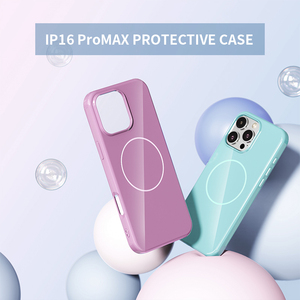 Ốp điện thoại <span class=keywords><strong>TPU</strong></span> mềm cao cấp cho <span class=keywords><strong>iPhone</strong></span> 16 15 Pro Max Plus 14 Pro Max 13 12 11 XS XR, hỗ trợ sạc không dây, từ tính, bề mặt bóng - Product Image 4