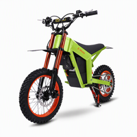 Moto électrique tout-terrain à deux roues, nouveau modèle 2025, transfrontalière, sportive, prête pour la plage, légère, ultra-longue autonomie 48V