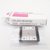 Guide linéaire IKO série L, bloc de guidage linéaire LWL20 LWL20B LWL20BCS LWL20C1BCSHS2, glissière linéaire CNC