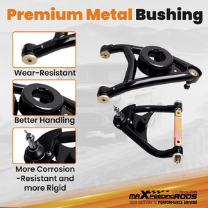 ชุดคันบังคับแบบท่อ MAXPEEDINGRODS 4 ชิ้น สำหรับด้านหน้าบนและล่าง สำหรับรถเชฟโรเลต เชเวล เอล คามิโน มาลิบู ปี 1964-1972 และรถโอลด์สโมบาย คัทลาส - Product Image 2