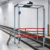 Dispositif de protection contre l'évasion des voitures minières ZDC30-2.5, barrière anti-évasion automatique pour voies inclinées de mines de charbon