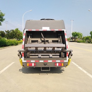 รถบรรทุกขยะ Isuzu ELF 4X2 4-6CBM แบบยกท้าย สำหรับทำความสะอาดชุมชนและบริการเทศบาล  รุ่นที่โรงงานแนะนำ - Product Image 6