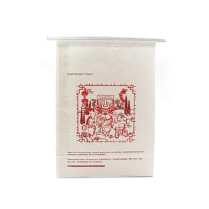Imballaggio togliere colazione marrone sacchetto di carta kraft sacco <span class=keywords><strong>per</strong></span> il cibo - Product Image 6