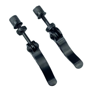 Bicycle <b>Quick</b> Release <b>Clamp</b> M8x60 Black Aluminum Alloy For Seat Tube Mountain Bike - Product Image 3