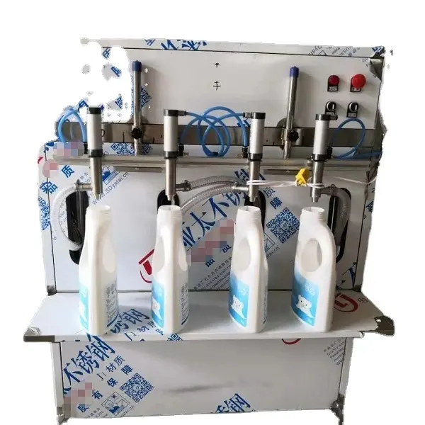 Hot Selling Automatic Liquid Soap Filling Machine detergent lotion bottle filler Detergent filling machine