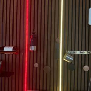 Pannelli acustici in <span class=keywords><strong>legno</strong></span> striscia luminosa a Led <span class=keywords><strong>per</strong></span> decorazione murale pannelli murali interni in <span class=keywords><strong>legno</strong></span> - Product Image 3