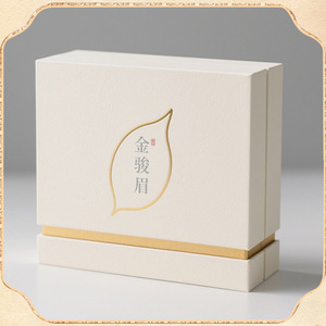 Caja de Regalo Plegable Jin Junmei, Empaque de Té de Alta Gama Personalizado, Caja de Regalo Ecológica para Té Verde y Negro con Personalización Especializada - Product Image 4
