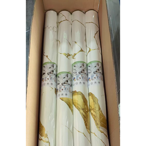 Papel Tapiz Autoadhesivo de Espuma con Diseño de Mármol de Alta Calidad <span class=keywords><strong>UDK</strong></span>, Rollo de 1.2*3M, Brillante, para Decoración del Hogar - Product Image 1