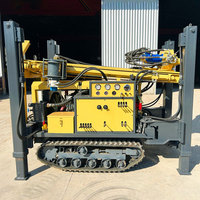 Machine de forage de puits à double système, équipement de forage de puits d'eau robuste monté sur camion 55KW en promotion