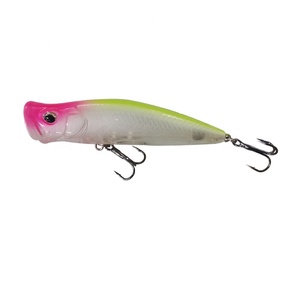 Remise LUTAC popper leurre Offre Spéciale TopWater 86mm 16g topwater popper pêche leurre dur appât leurre pêche - Product Image 3