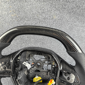 Nhà Máy đặc biệt cung cấp sợi carbon đục da Xe tay lái cho dongfeng Peugeot 4008 tay lái - Product Image 4