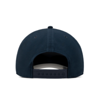 Gorra de malla estructurada de perfil medio con parche de goma, estilo vintage y diseño Dobby, a la moda y personalizada