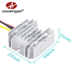 Convertidor Reductor de Voltaje de Alta Eficiencia de CC de 24 <span class=keywords><strong>Voltios</strong></span> <span class=keywords><strong>a</strong></span> CC de 12 <span class=keywords><strong>Voltios</strong></span>, 240 <span class=keywords><strong>Vatios</strong></span>, 5A 10A 15A 20A para Automóviles, Barcos, LED - Product Image 5