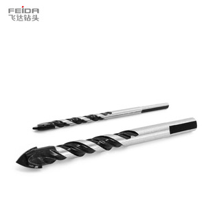 FEIDAカスタマイズガラスタイルドリルビット6/8/10/12mmオーバーロード大理石ツイスト合金トライアングルドリル用セラミック金属壁レンガメトリック - Product Image 5