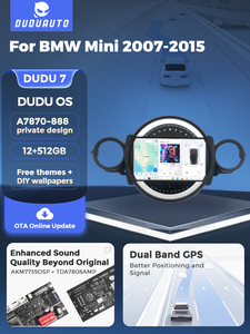 ระบบแอนดรอยด์ DUDU7 navifly duduauto ใหม่ล่าสุดระบบแอนดรอยด์หน้าจอ2K ระบบนำทางรถยนต์สำหรับ BMW MINI พร้อมระบบ Android 8 Core - Product Image 2