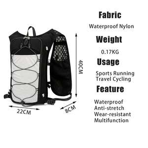 Large Capacity Multi-Functional Outdoor Backpack Water-Repellent Cycling Mountaineering <b>Running</b> Hydration Vest Jogging Bags - Product Image 5