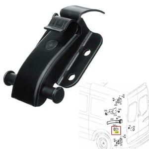 Charnière de porte Mercedes-Benz A9067600428 pour fourgonnette, pièce de rechange - Product Image 1