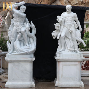 Statuette de sexe romain en marbre, sculpture masculine, idéal en pierre, art idéal - Product Image 4