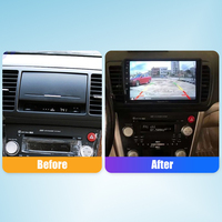 Pour SUBARU Legacy/Outback 04-09 10.33 pouces QLED écran unité principale appareil Double 2 Din voiture stéréo Navigation GPS Android voiture Radio